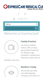 Mobile Screenshot of expresscaremed.com